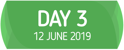 Day 3 - 12 June 2019