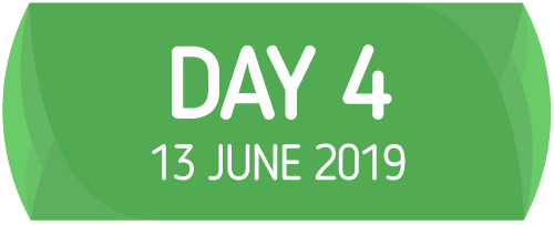 Day 4 - 13 June 2019